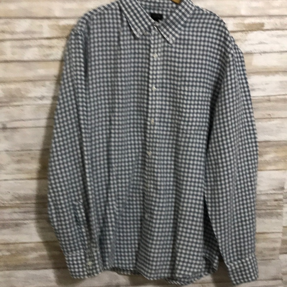 J.Crew Button Down Shirt 100% Linen Men’s XL